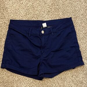 Navy Blue Women's Shorts